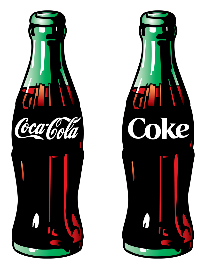 Coca-Cola Bottle vector – Coca-Cola Art Gallery